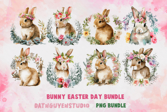 Download Bunny Bundle Easter Day, PNG Bundle - Easter day Collection