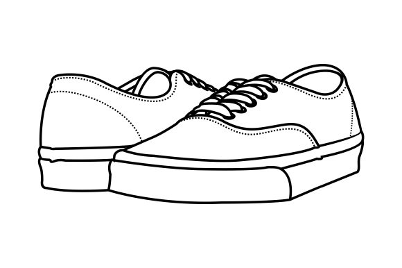 Download Shoes Line Art - Shoes line art Collection