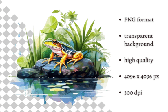 Download Watercolor Frog Illustration - Frog illustration Collection